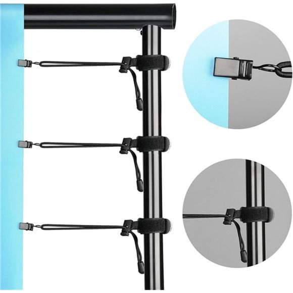 10 x 10Ft Photo Video Studio Heavy Duty Adjustable Muslin Backdrop Stand - Picture 7 of 8